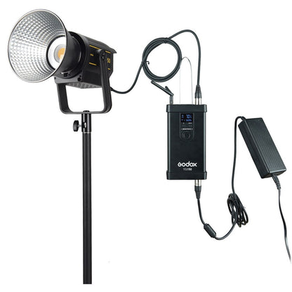 Godox VL150 COB LED lighting 150Ws 5600K Bluetooth 2.4 Wireless + accessories 