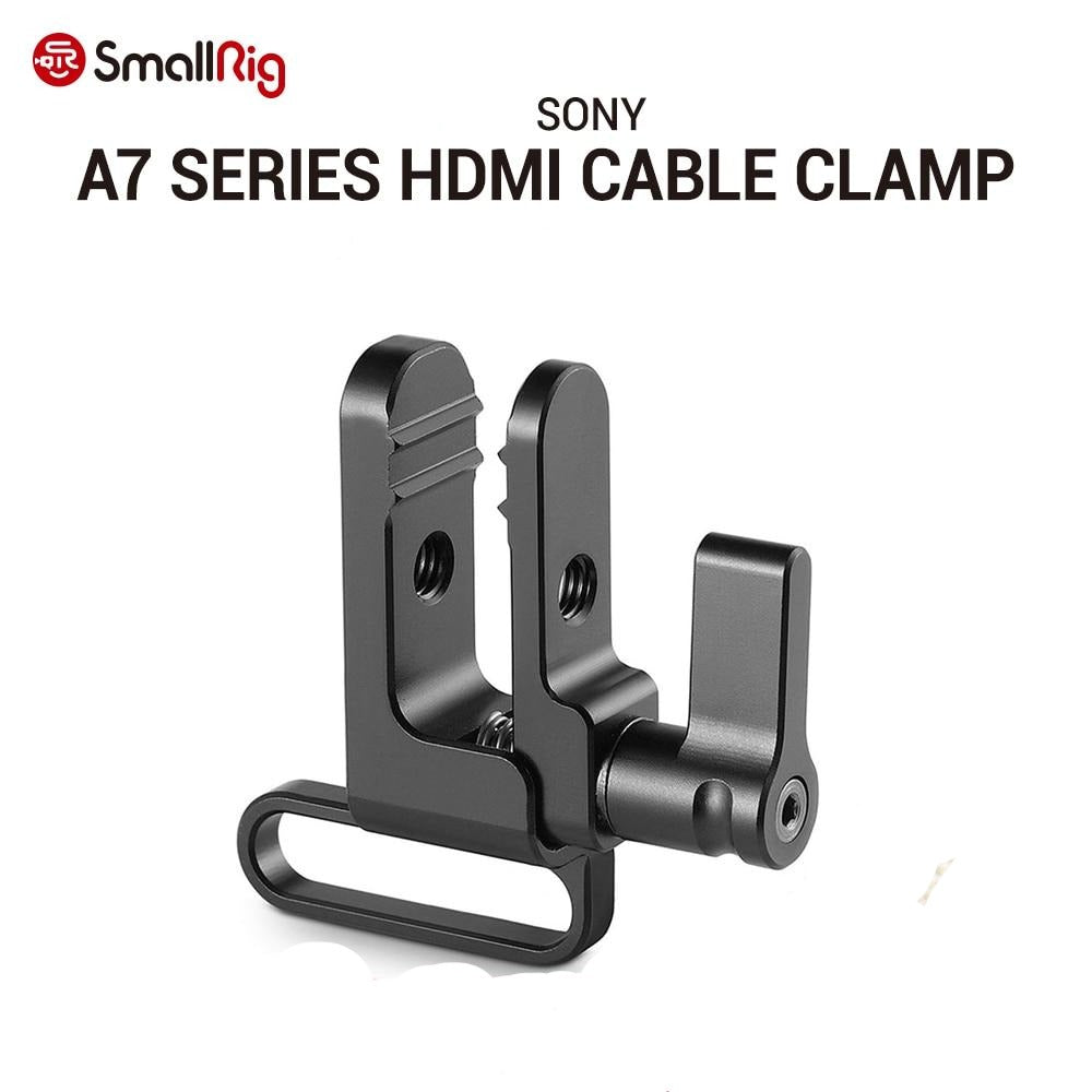 SmallRig Camera HDMI Lock pour Sony A7ii A7III A7RIII SmallRig Cage 1673,1675 and 1660 2087 - 1679 2629