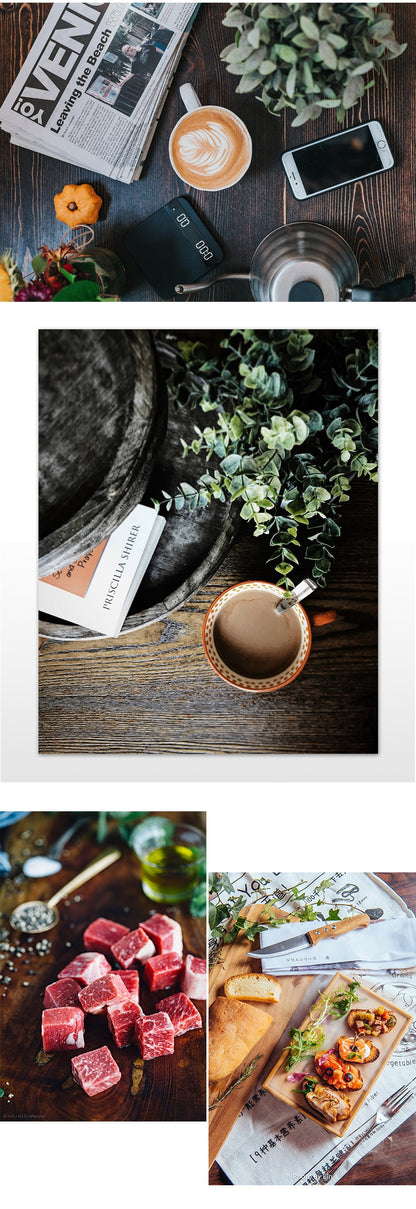 Fond de studio TL 58X86cm 2 faces imprimées, plastique imperméable à l'eau