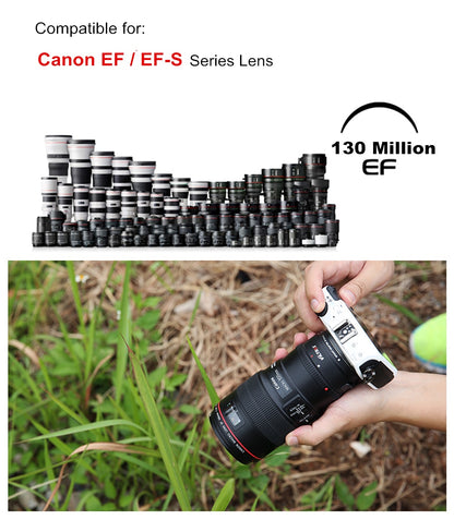 Bague d'adaptation Viltrox EF-EOSM  AF pour objectif Canon EF EF-S vers EOS M EF-M M2 M3 M5 M6 M10 M50 M100