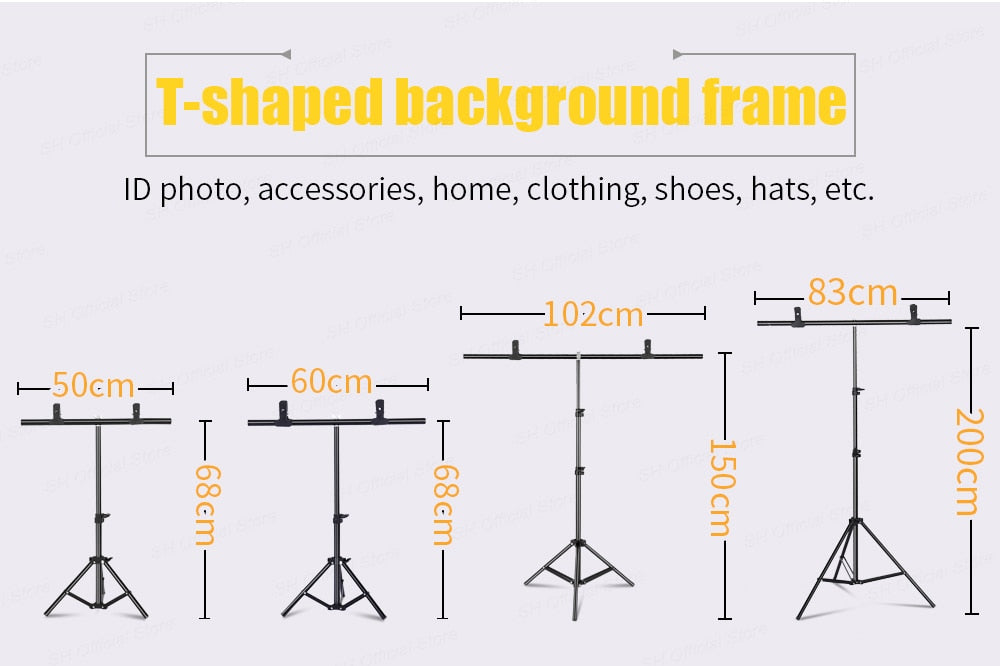 Support SH Stand System T pour fond de studio