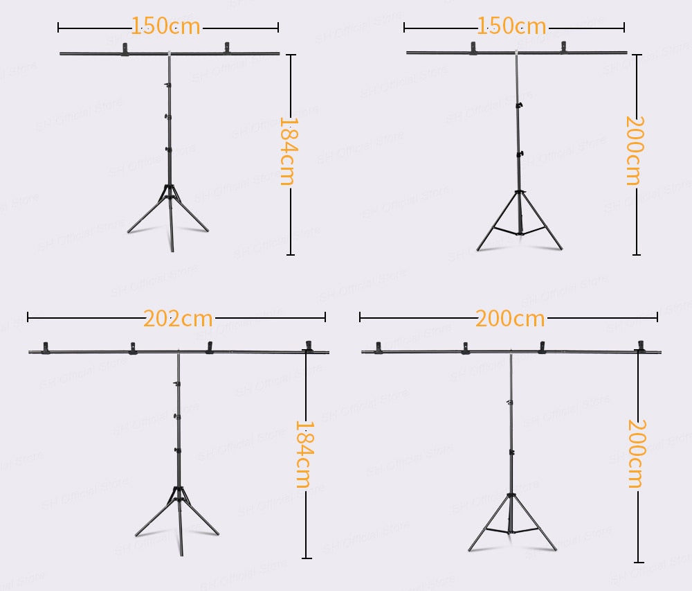 Support SH Stand System T pour fond de studio