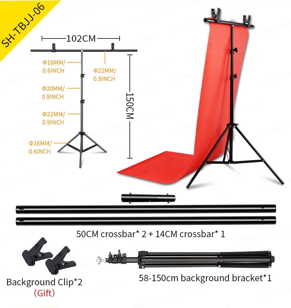 Support SH Stand System T pour fond de studio