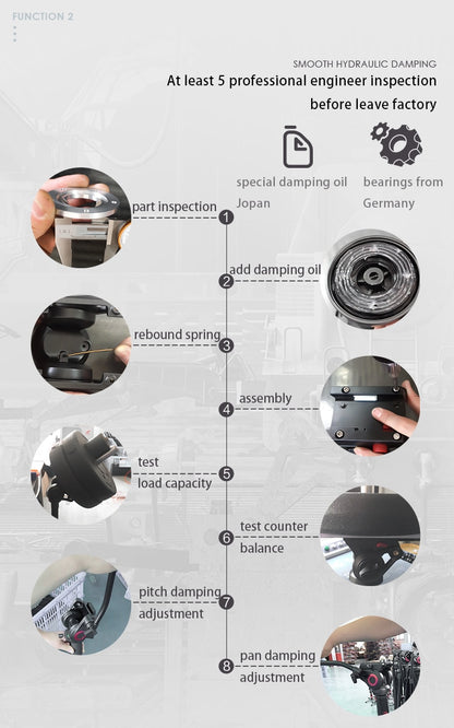 Trépied TOWER Monopod professionnel Miliboo en fibre de carbone