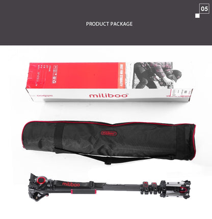 Trépied TOWER Monopod professionnel Miliboo en fibre de carbone