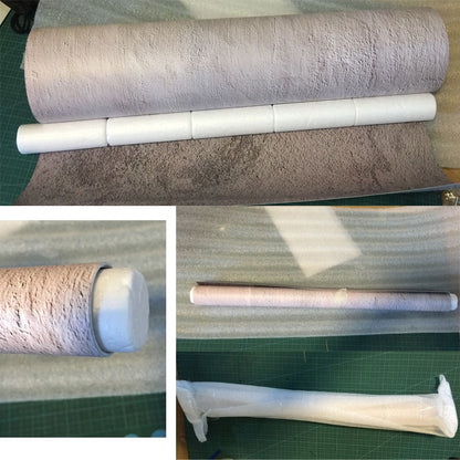 Fond de studio TL 58X86cm 2 faces imprimées, plastique imperméable à l'eau