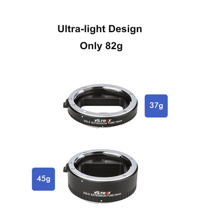 Bague d'adaptation macro Viltrox DG-Z AF pour Nikon Z mount Z6 Z7 Z50