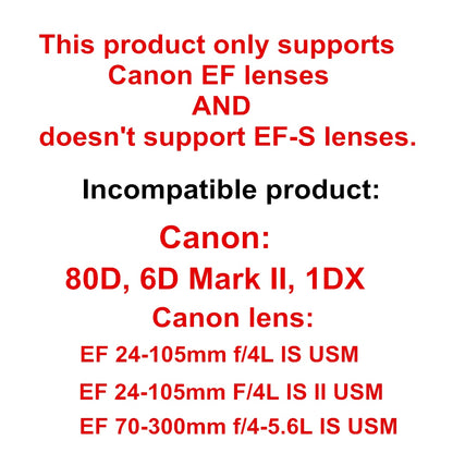 Convertisseur Viltrox C-AF 2X II TELEPLUS Autofocus 2.0X Extender pour Canon EOS EF lens 7DII 5D IV