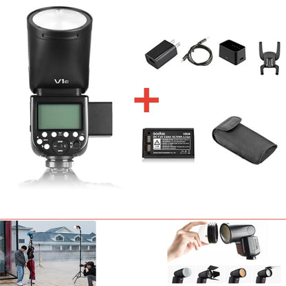 Flash Godox V1 V1S/V1N/V1C TTL pour Sony/Nikon/Canon/Fujifilm/Olympus