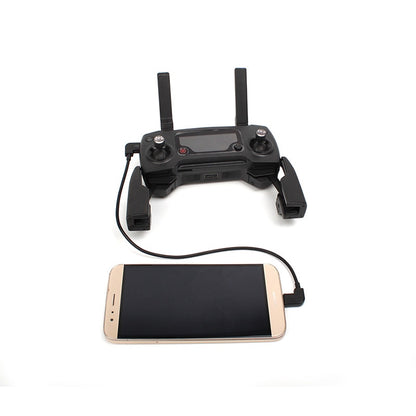 Câble de connexion pour drone DJI Spark/MAVIC Pro/Air 1Mavic 2 /Mini (IOS, android, micro usb)