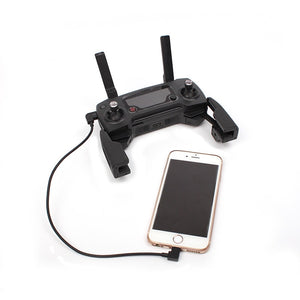 Câble de connexion pour drone DJI Spark/MAVIC Pro/Air 1Mavic 2 /Mini (IOS, android, micro usb)