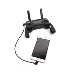 Câble de connexion pour drone DJI Spark/MAVIC Pro/Air 1Mavic 2 /Mini (IOS, android, micro usb)