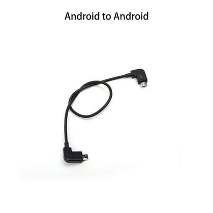 Câble de connexion pour drone DJI Spark/MAVIC Pro/Air 1Mavic 2 /Mini (IOS, android, micro usb)