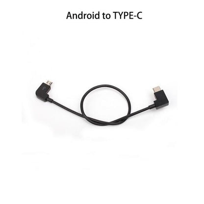 Câble de connexion pour drone DJI Spark/MAVIC Pro/Air 1Mavic 2 /Mini (IOS, android, micro usb)