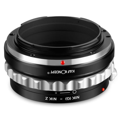 Bague d'adaptation K&F Concept pour Nikon G/F/AI/AIS/D/AF-S vers Nikon Z Mount Z6 Z7