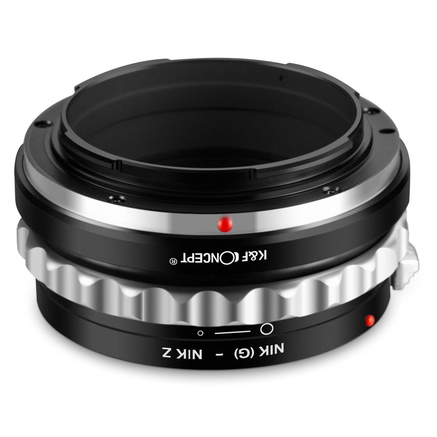 Bague d'adaptation K&F pour objectif Nikon G/F/AI/AIS/D/AF-S vers Nikon Z Mount Z6 Z7