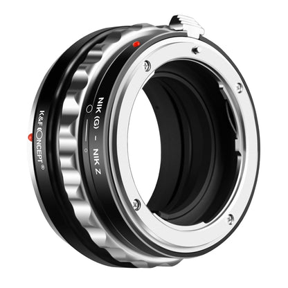 Bague d'adaptation K&F pour objectif Nikon G/F/AI/AIS/D/AF-S vers Nikon Z Mount Z6 Z7