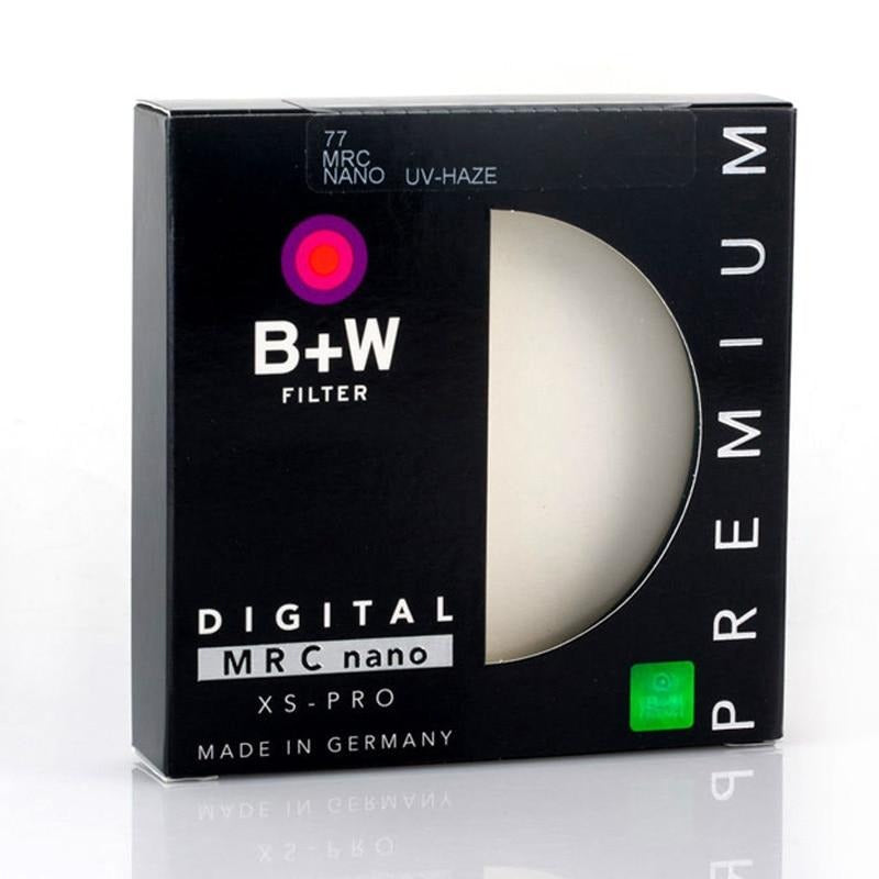 Filtre UV B+W MRC nano 49mm 52mm 55mm 58mm 62mm 67mm 72mm 77mm 82mm