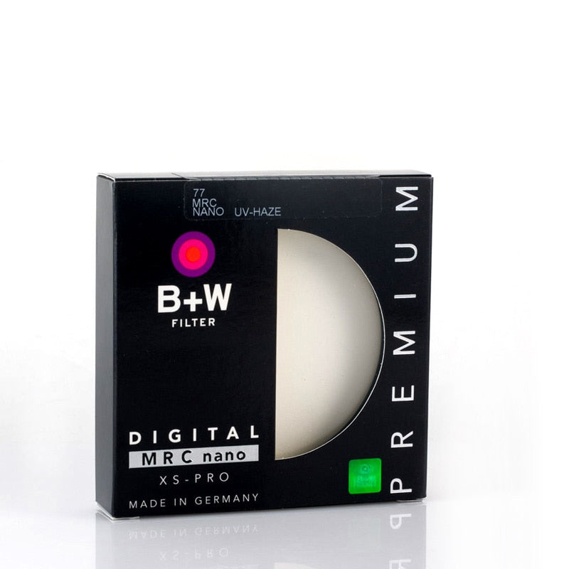 Filtre UV B+W MRC nano 49mm 52mm 55mm 58mm 62mm 67mm 72mm 77mm 82mm