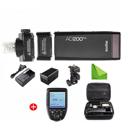 Flash Godox AD200 Pro AD200Pro 200Ws 2.4G Flash Strobe 2900mAh Batterie
