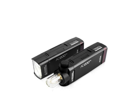 Flash Godox AD200 Pro AD200Pro 200Ws 2.4G Flash Strobe 2900mAh Batterie