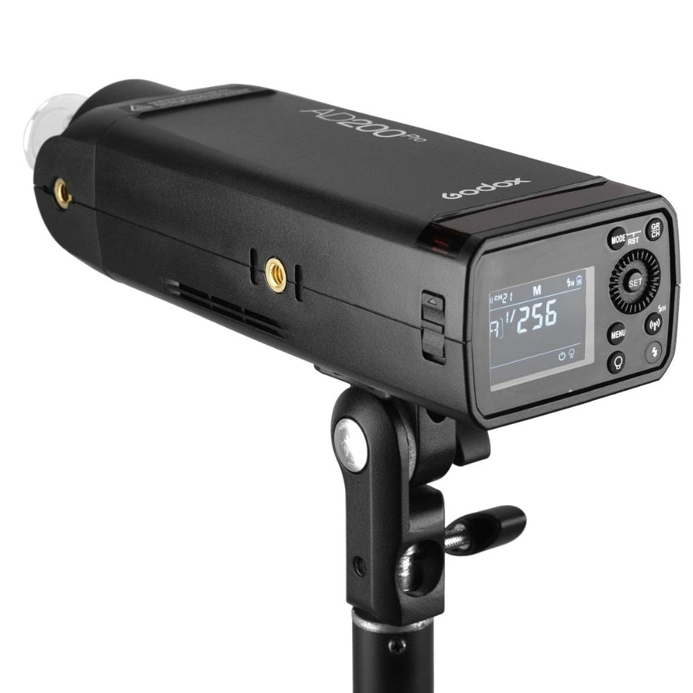 Flash Godox AD200 Pro AD200Pro 200Ws 2.4G Flash Strobe 2900mAh Batterie