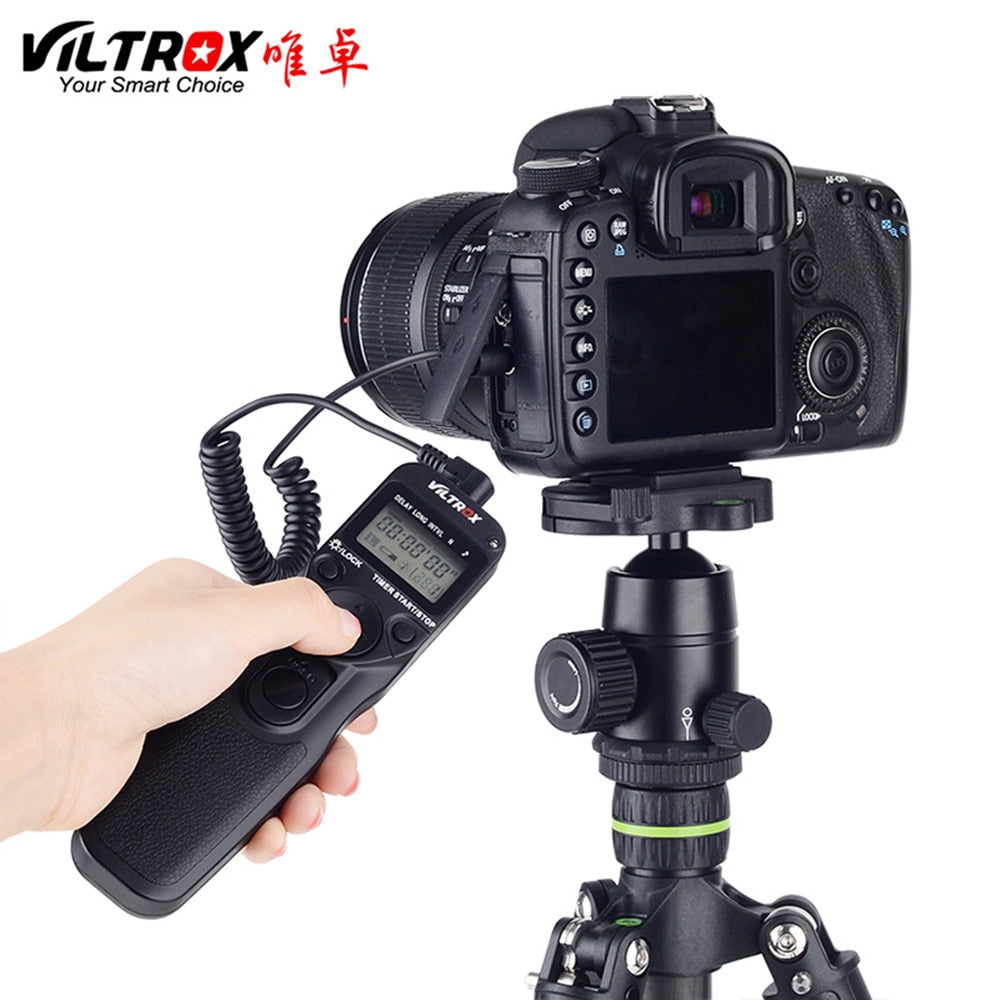 Télécommande Viltrox JY-710 avec son récepteur pour Canon, Nikon, Panasonic, Sony...