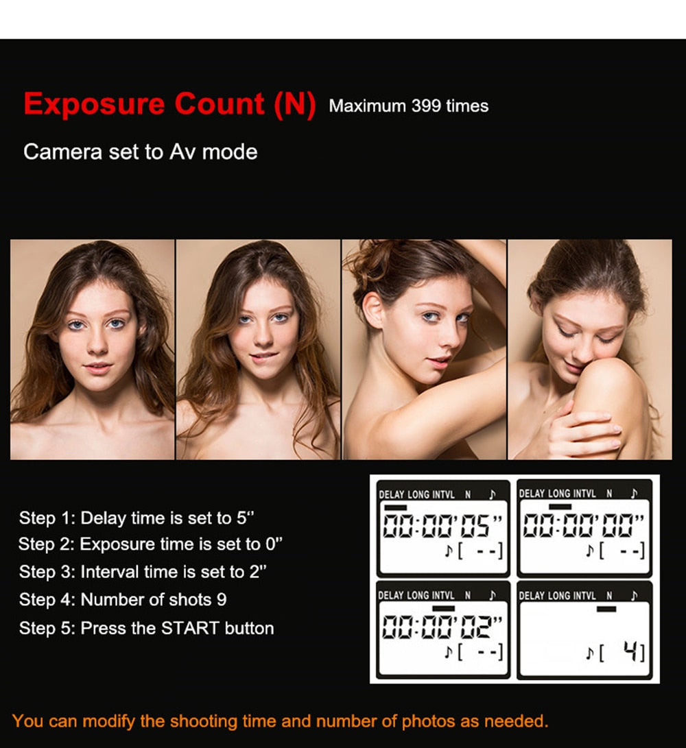 Télécommande Viltrox JY-710 avec son récepteur pour Canon, Nikon, Panasonic, Sony...