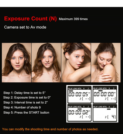 Télécommande Viltrox JY-710 avec son récepteur pour Canon, Nikon, Panasonic, Sony...