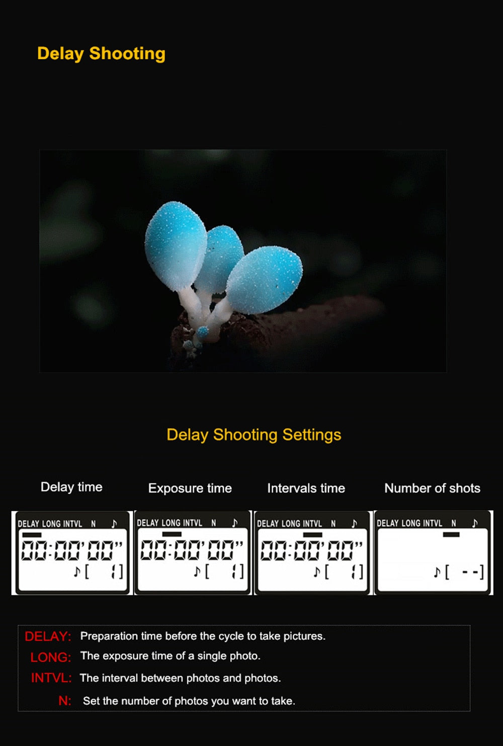 Télécommande Viltrox JY-710 avec son récepteur pour Canon, Nikon, Panasonic, Sony...