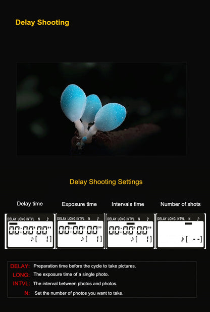 Télécommande Viltrox JY-710 avec son récepteur pour Canon, Nikon, Panasonic, Sony...