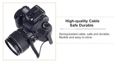 Télécommande Viltrox JY-710 avec son récepteur pour Canon, Nikon, Panasonic, Sony...