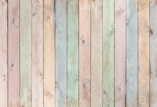 Fond de studio vinyle couleur bois Yeele