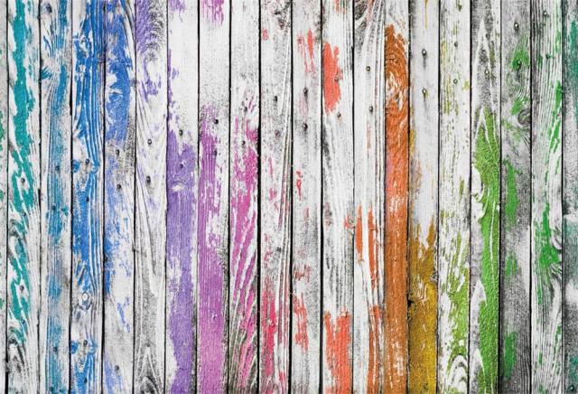 Fond de studio vinyle couleur bois Yeele