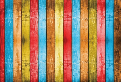 Fond de studio vinyle couleur bois Yeele