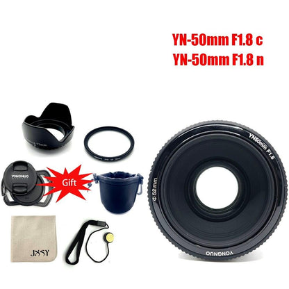 Objectif YONGNUO EF 50mm F1.8 neuf pour Canon ou Nikon