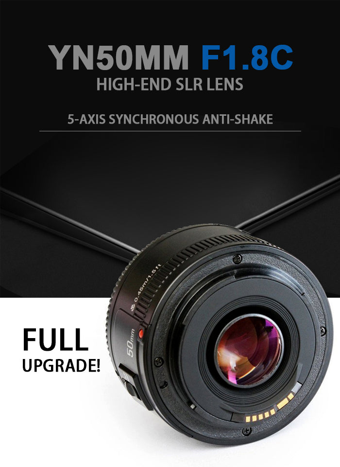 Objectif YONGNUO EF 50mm F1.8 neuf pour Canon ou Nikon