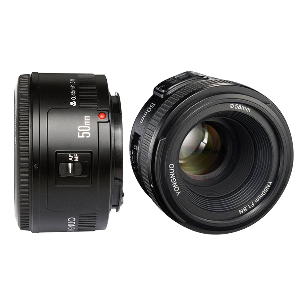 Objectif YONGNUO EF 50mm F1.8 neuf pour Canon ou Nikon