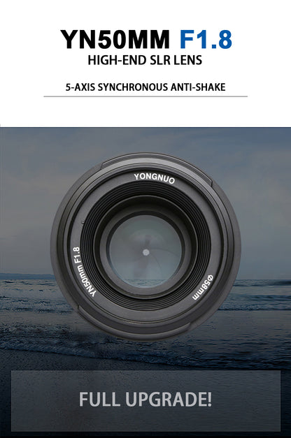 Objectif YONGNUO EF 50mm F1.8 neuf pour Canon ou Nikon