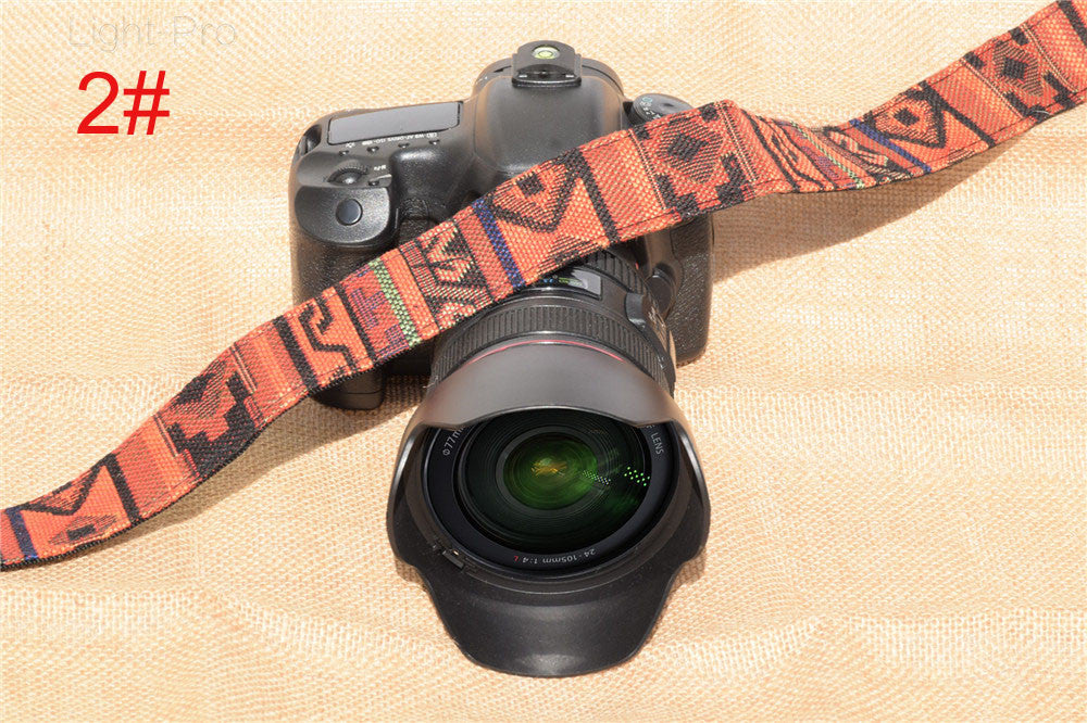 Sangle Vintage pour tout type de reflex appareil photo universelle