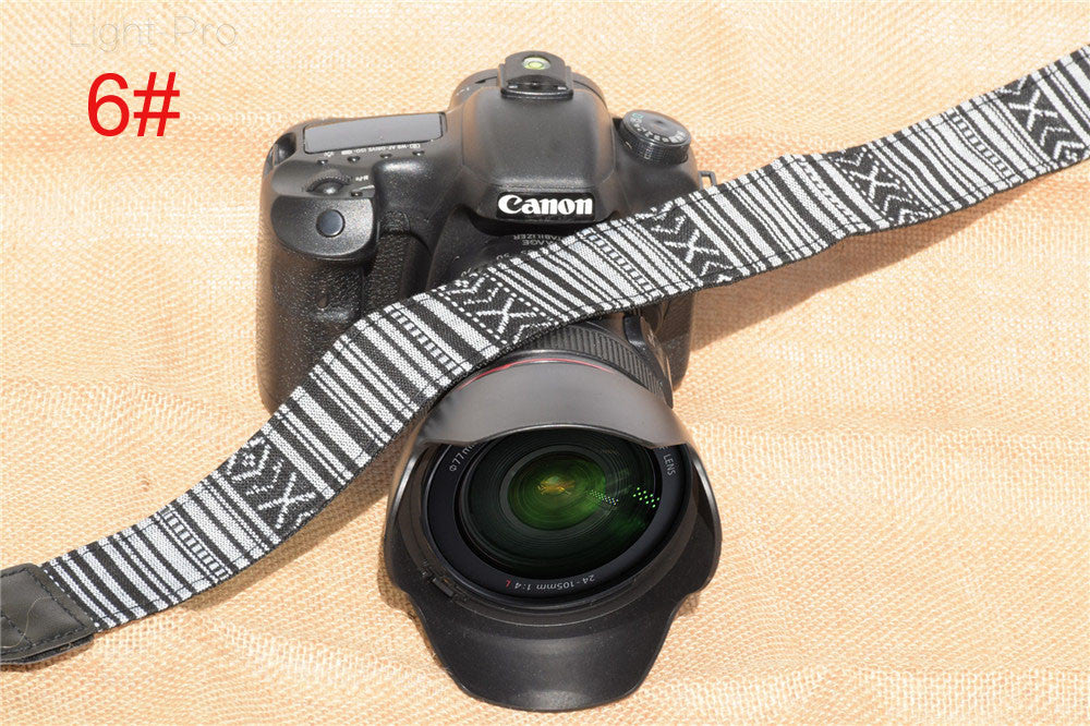 Sangle Vintage pour tout type de reflex appareil photo universelle