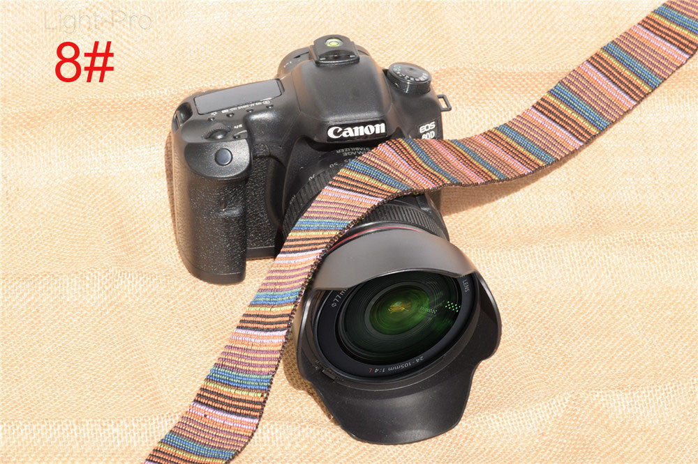 Sangle Vintage pour tout type de reflex appareil photo universelle