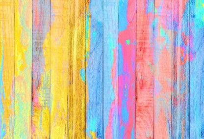 Fond de studio vinyle couleur bois Yeele