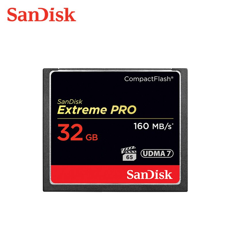 Carte mémoire SanDisk CF toute les capacités 256GB 128GB 64GB 32GB