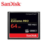 Carte mémoire SanDisk CF toute les capacités 256GB 128GB 64GB 32GB