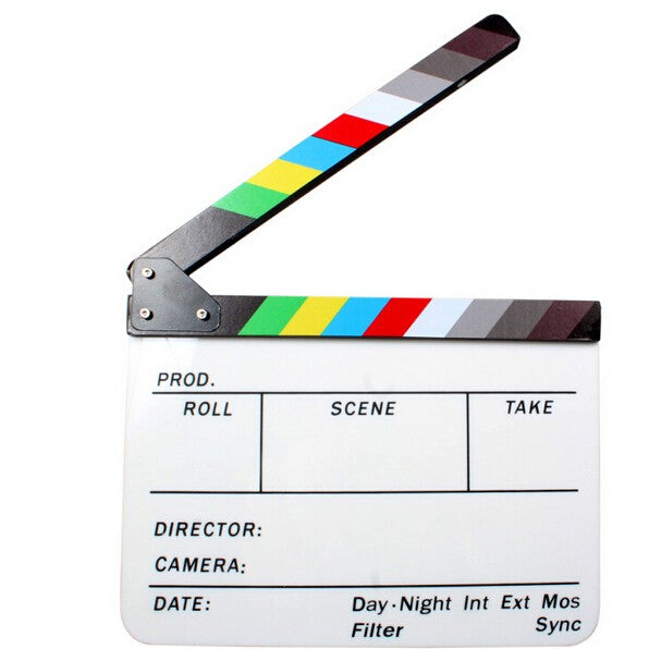 Clap de cinéma professionnel Clapperboard950