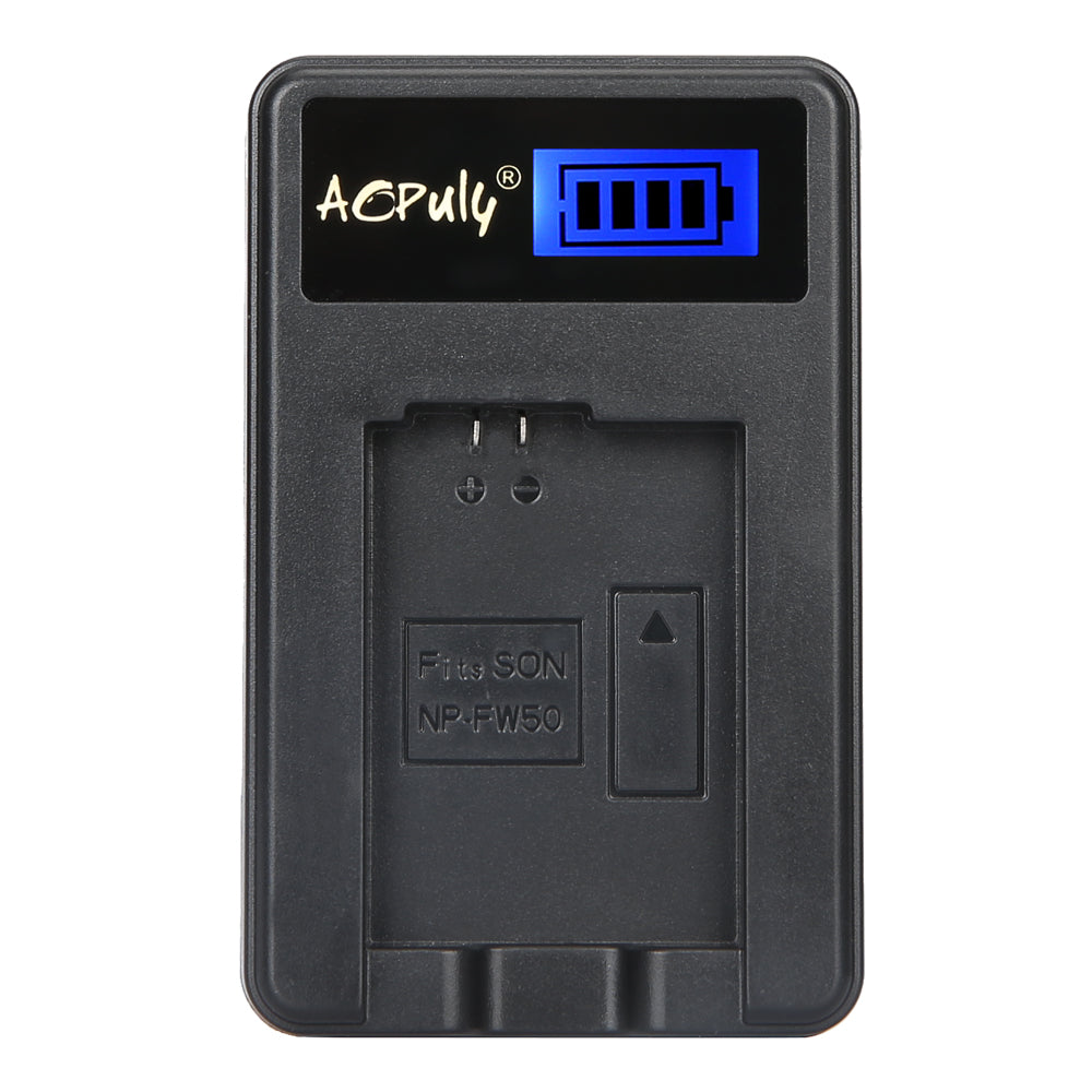 Chargeur NP-FW50 générique usb pour sony NEX-3 NEX-3N NEX-5 A7 A7R A7S A3000 A5000