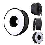 Anneau diffuseur Lightdow 45 cm pour flash standard, studio, macro...