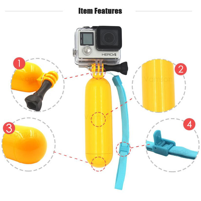 Pack Full accessoires GLORYMAGE GoPro hero