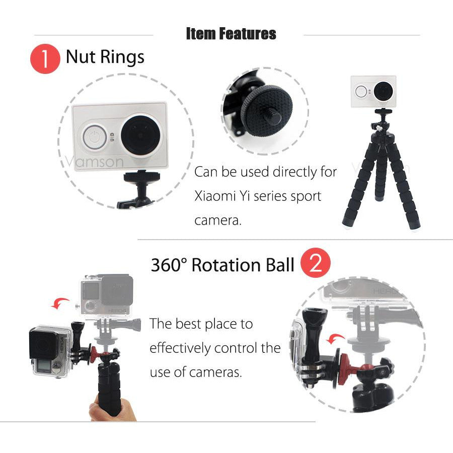 Pack Full accessoires GoPro hero